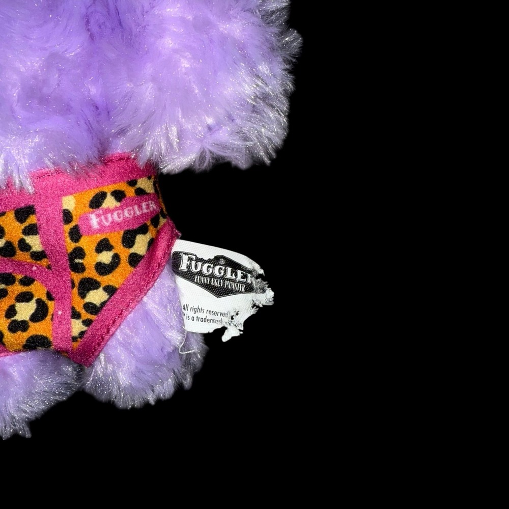 Fuggler Funny Ugly Monster Budgie Fuggler Edition Grin‎ Grin 9" Plush Purple - Picture 4 of 4